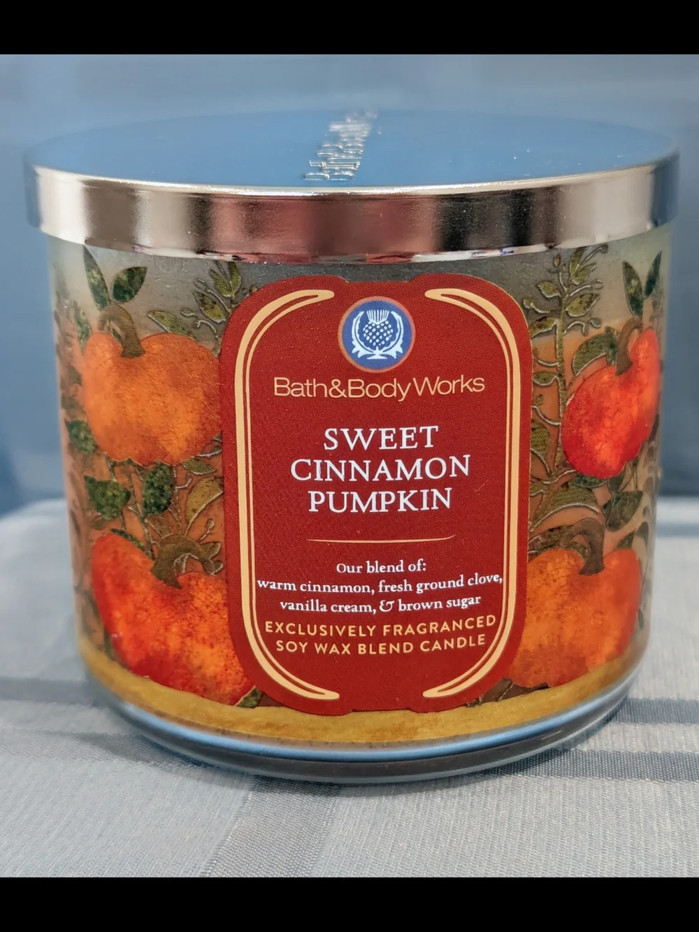 🆕 BATH & BODY WORKS Sweet Cinnamon Pumpkin 2 Wick Candle/Decorative Jar